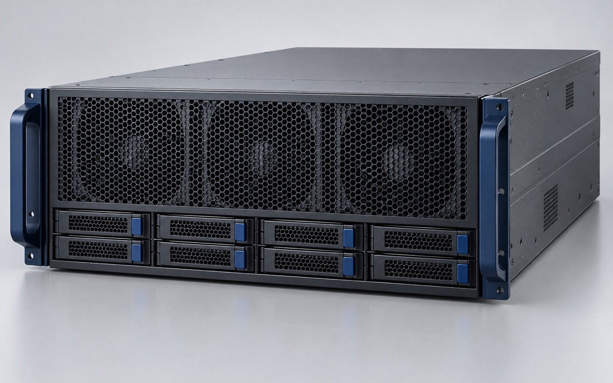 GPU-сервер 4U (PCIe)